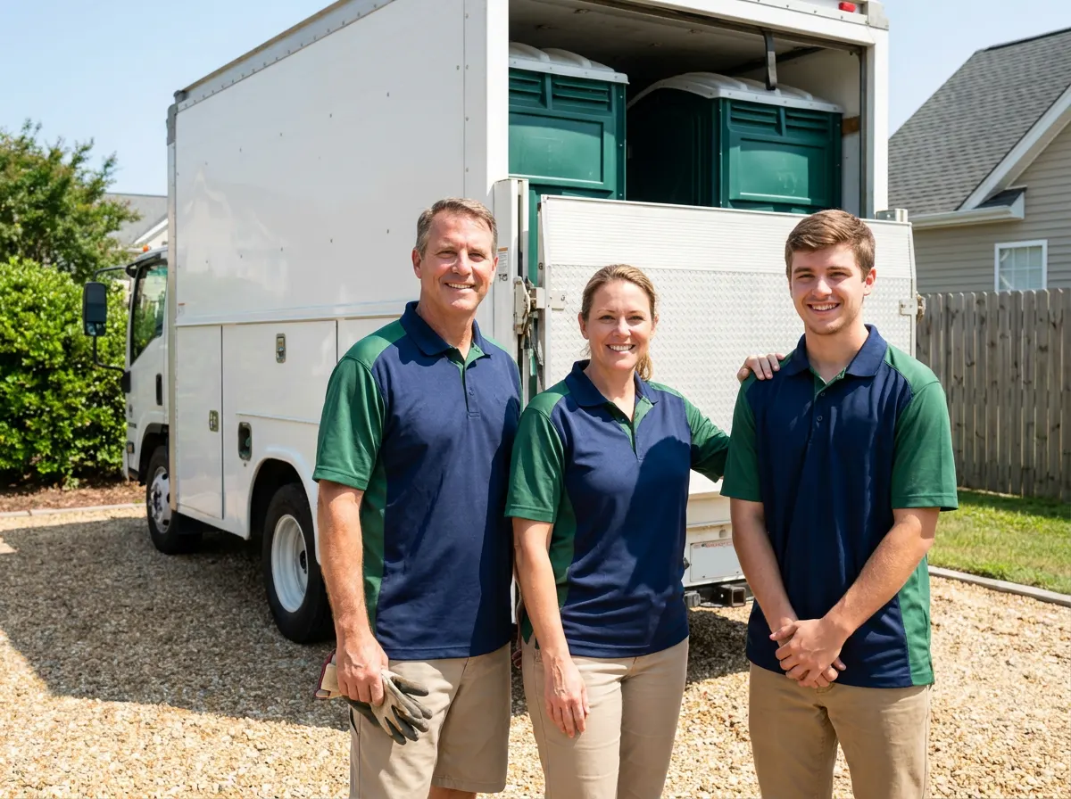 Oceanfront Portable Toilet Rental portable toilet rentals team in Virginia Beach, VA